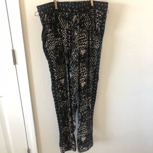 Cotton, drawstring pants